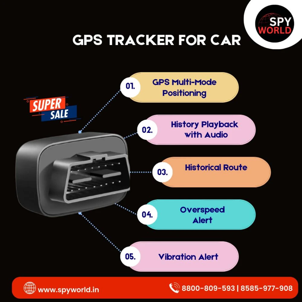 Gps Tracker For Vehicle in Kerala By SpyWorld