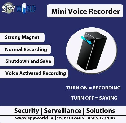Live Voice Recorder In Kolkata By SpyWorld