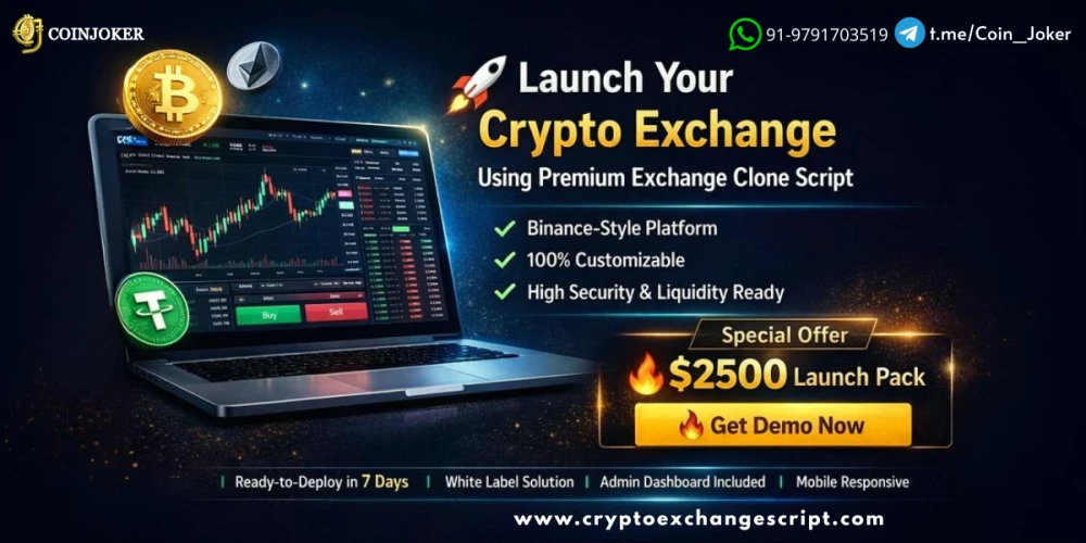Planning to Launch a Crypto Exchange Business? Start from $2500