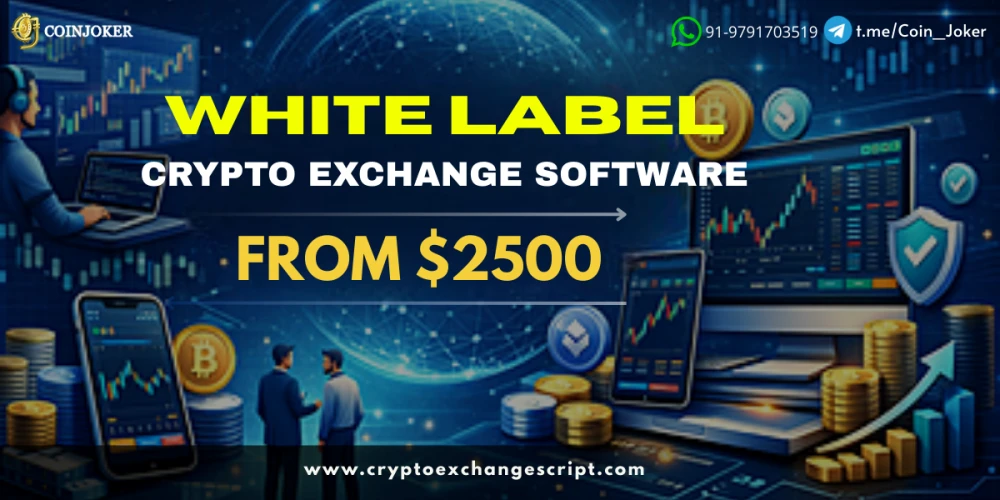 Get Whitelabel Crypto Exchange Software and Crypto Exchange Clone Script Startin