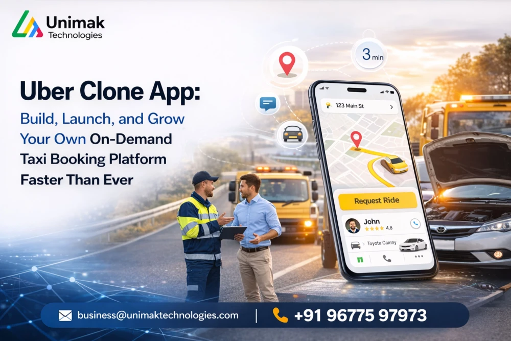 Uber Clone App | Launch Your Own On-Demand Taxi Booking App
