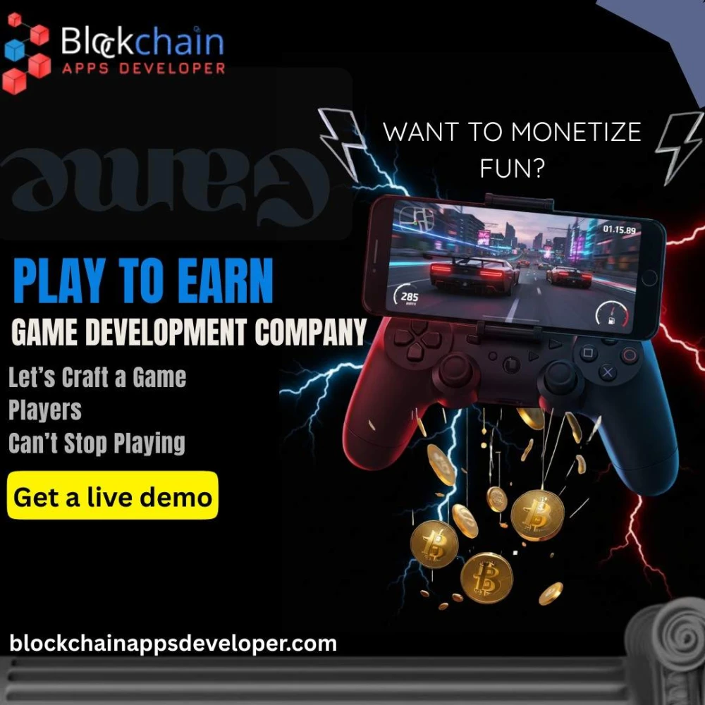 Launch your real money game with Play to Earn Development - 30% Off