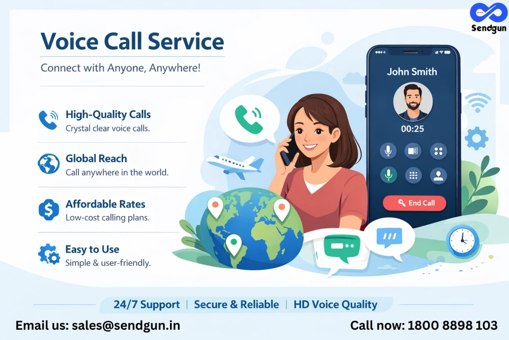 Bulk Voice Call Service That Delivers Results Fast – Powered by Sendgun
