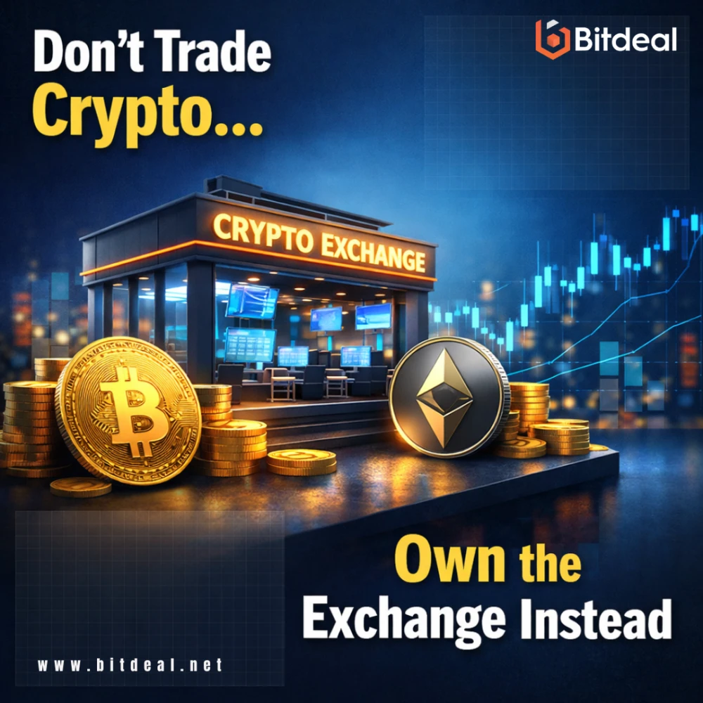 Don’t Trade Crypto… Own the Exchange Instead
