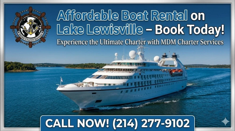Affordable Boat Rental on Lake Lewisville – Book Today!