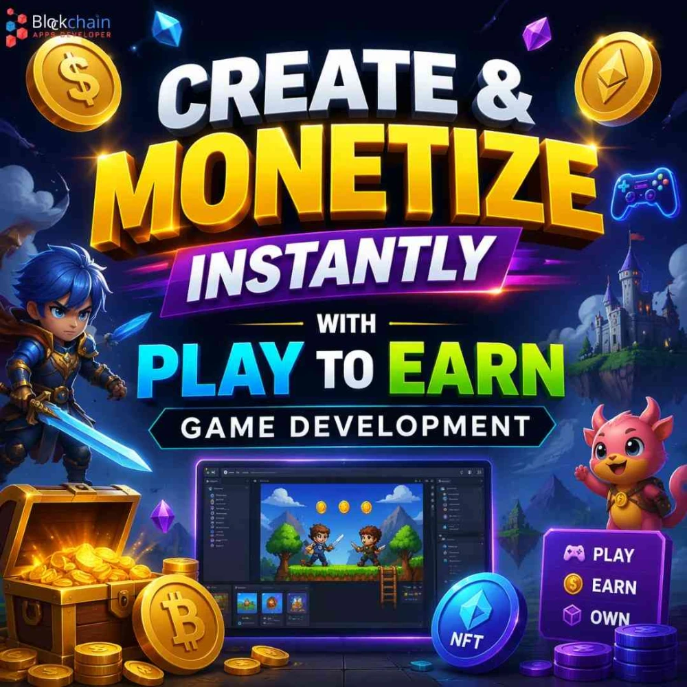 Create & Monetize Instantly with Play to Earn Game Development