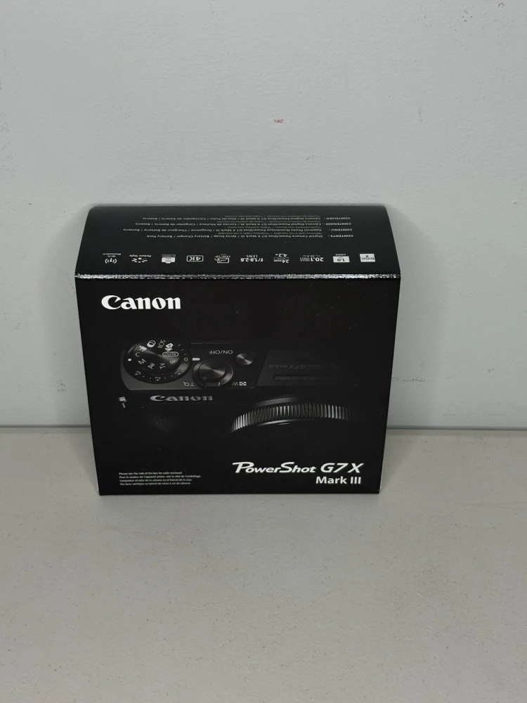 Canon PowerShot G7 X Mark III Digital Camera (Black)