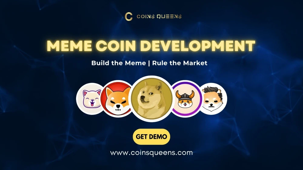 Hire CoinsQueens for Meme Coin Development