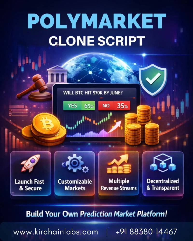 Launch a Web3 Prediction Market Instantly with a Polymarket Clone Script