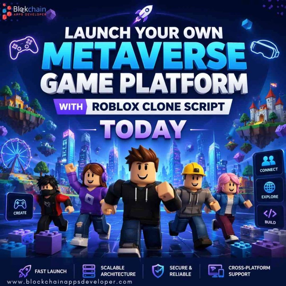 Launch Your Own Metaverse Game Platform with Roblox Clone Script Today