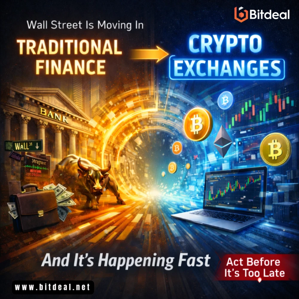 Traditional Finance Is Entering Crypto Exchanges… And It’s Happening Fast