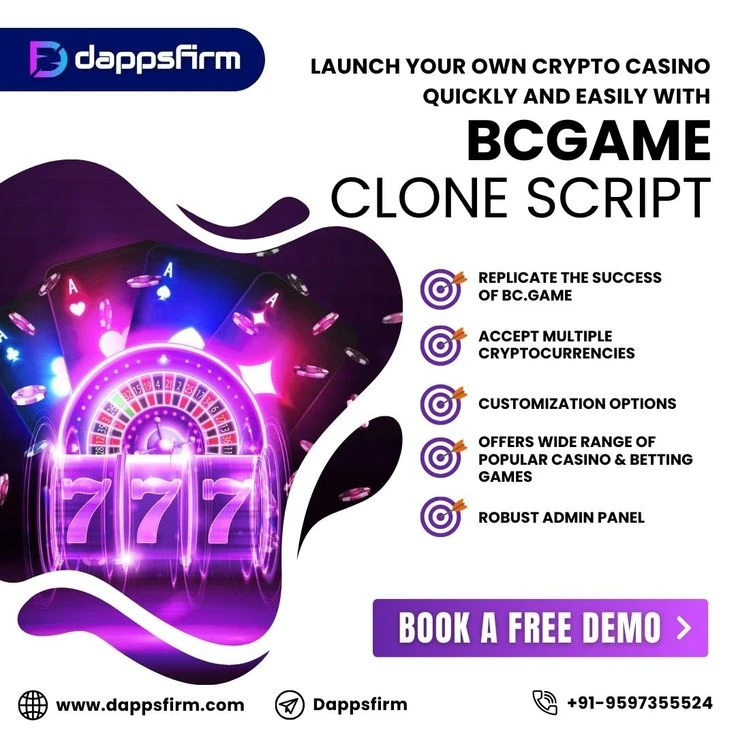 Affordable BC.Game Clone Script with Quick Live Demo & Full Source Code