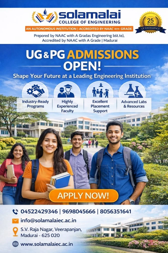 Best Engineering College in Madurai - Admissions Open
