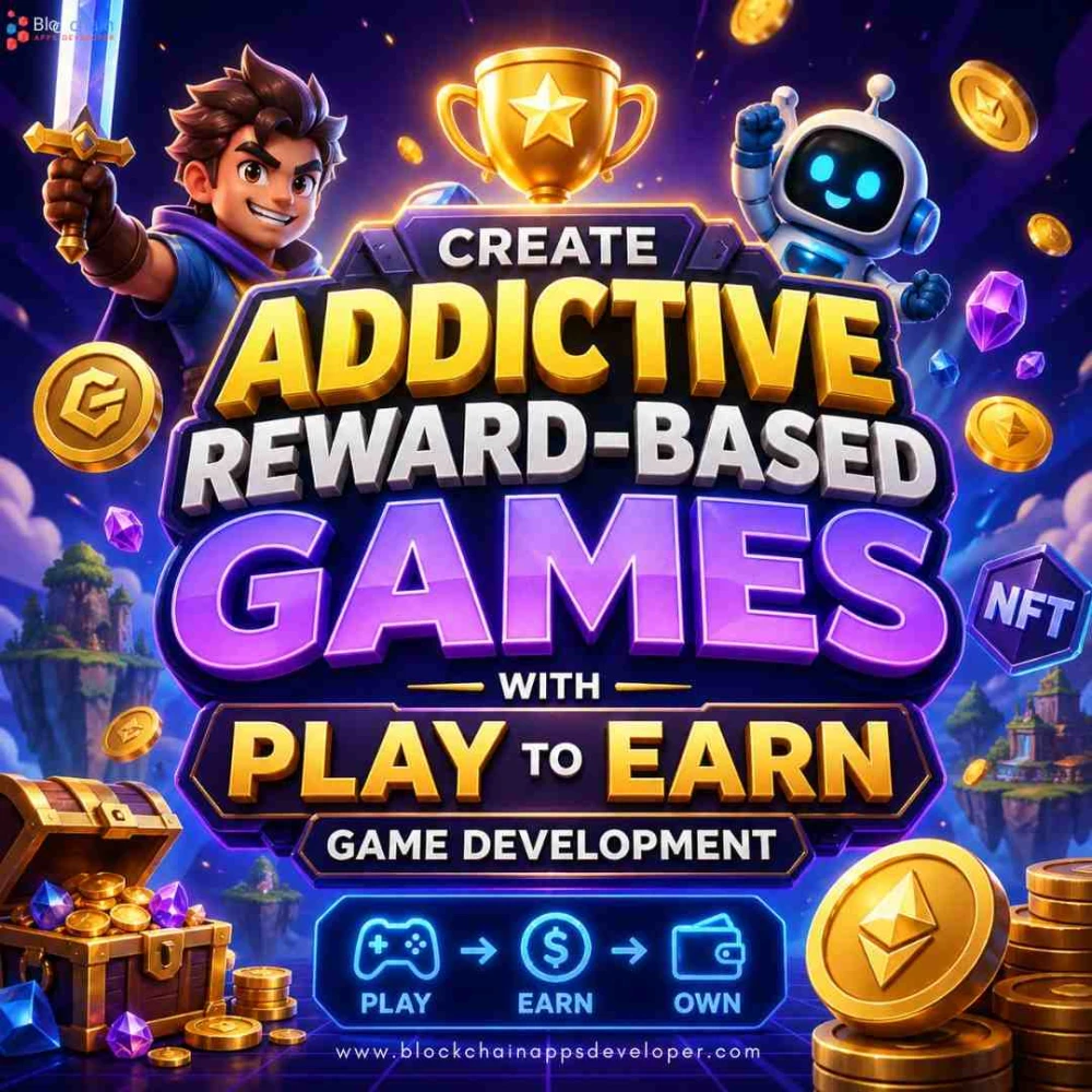 Create Addictive RewardBased Games with Play to Earn Game Development