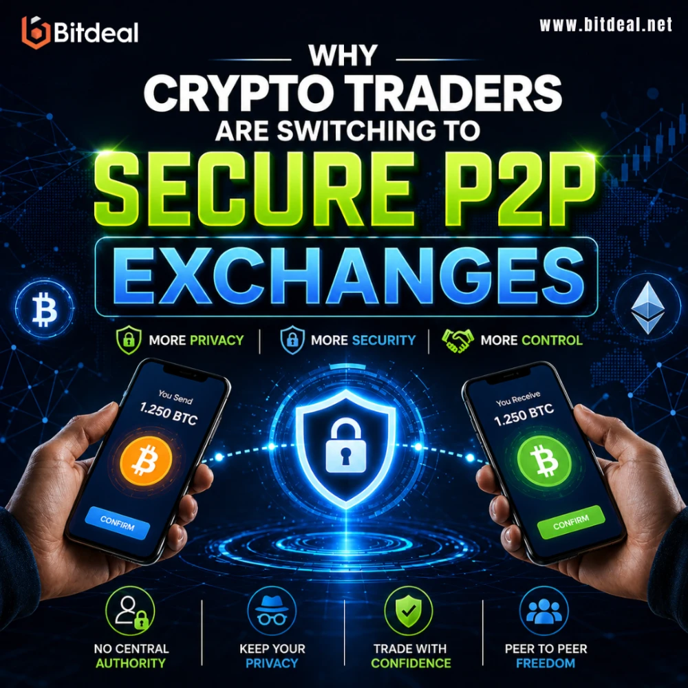 Why Crypto Traders Are Switching to Secure P2P Exchanges So Fast