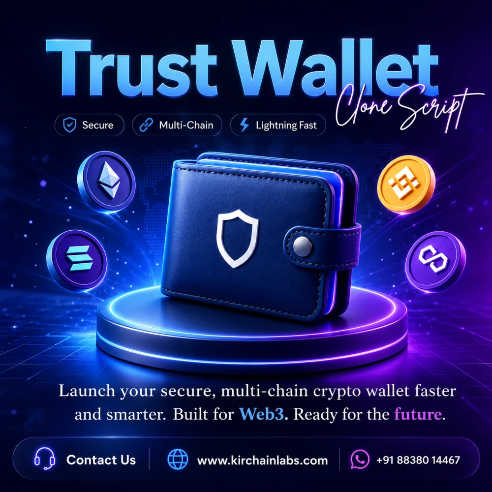 Trust Wallet Clone Script for a FeatureRich Web3 Wallet Launch