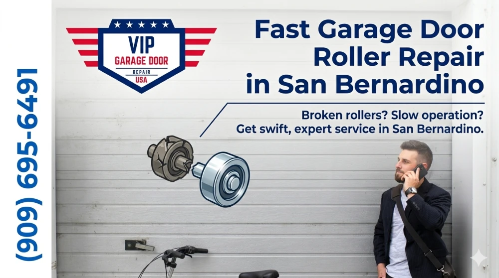 Fast Garage Door Roller Repair in San Bernardino