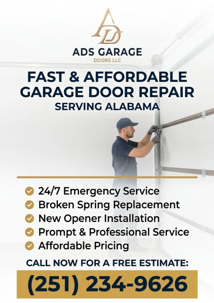 Fast  Affordable Garage Door Repair Alabama