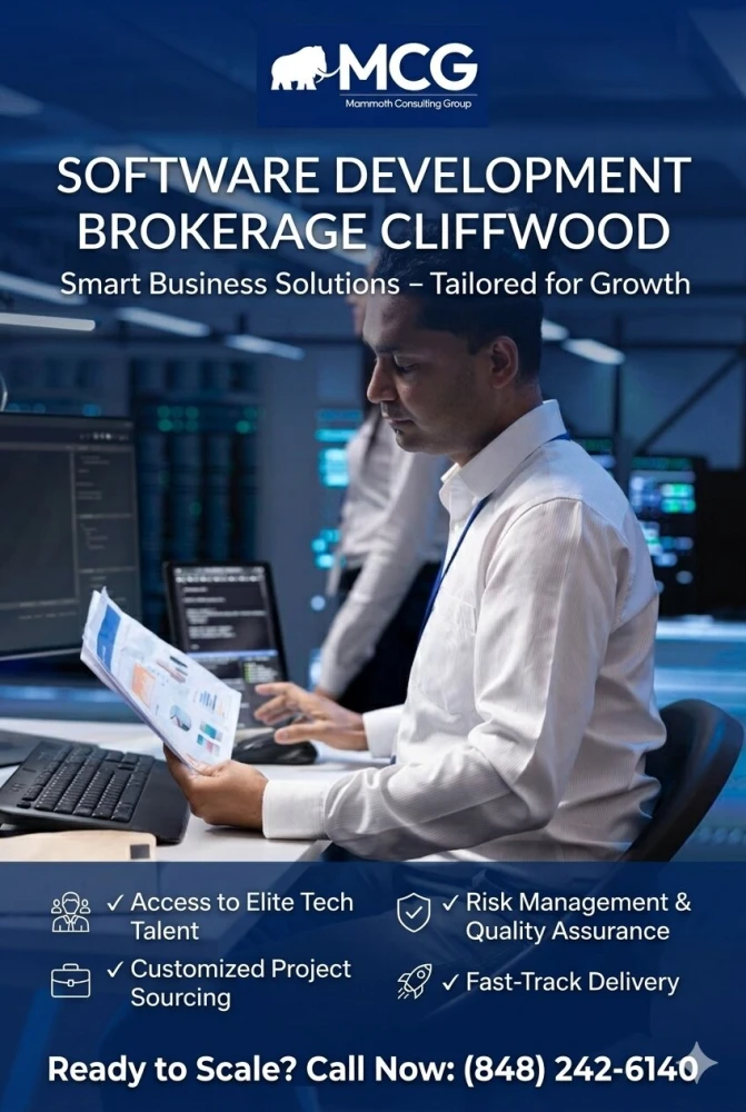 Software Development Brokerage Cliffwood for Smart Business Solutions